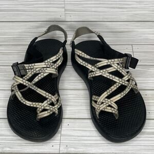 Chaco Women's ZX/2 Classic Cloud Gray Print Water Sandals Size 8 Outdoor Hiking